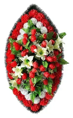 Искусственный венок — вариант 13